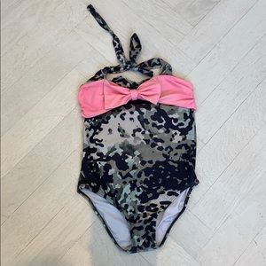 PILYQ girls camo swimsuit size 8
